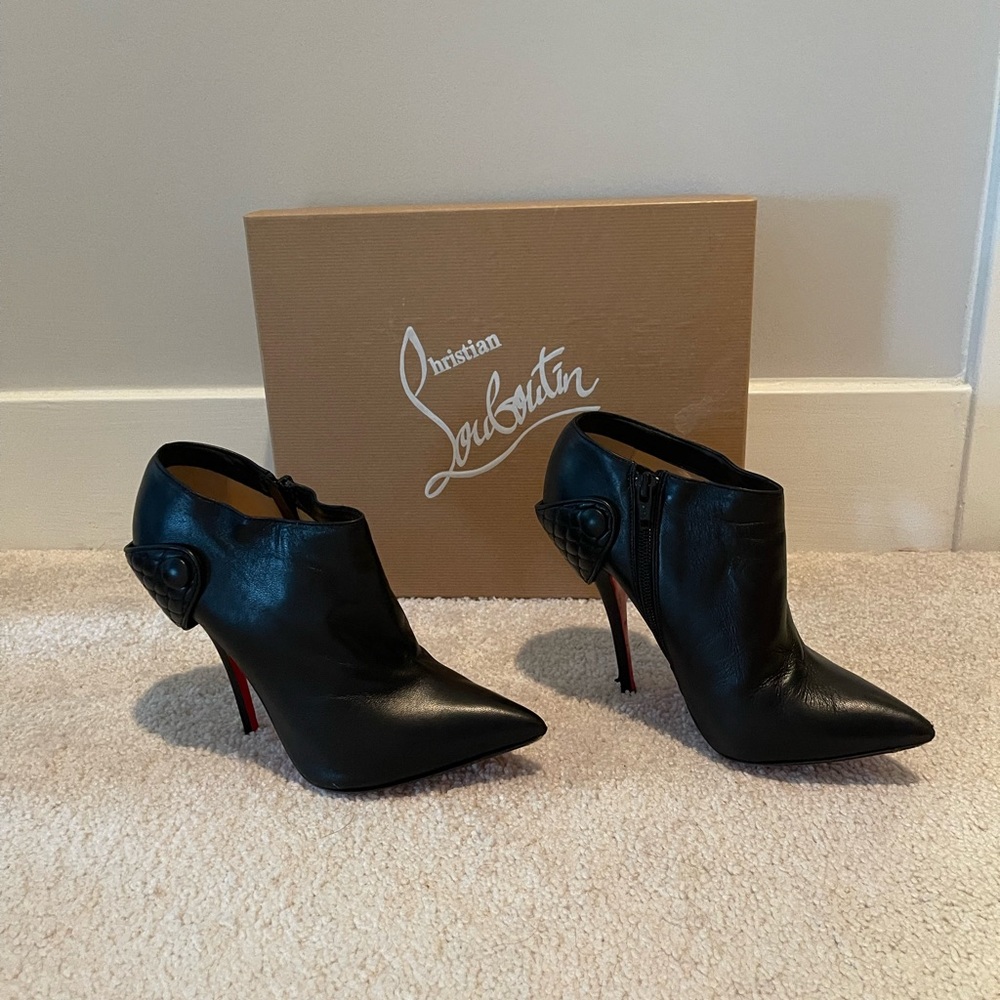 Christian Louboutin pointed booties